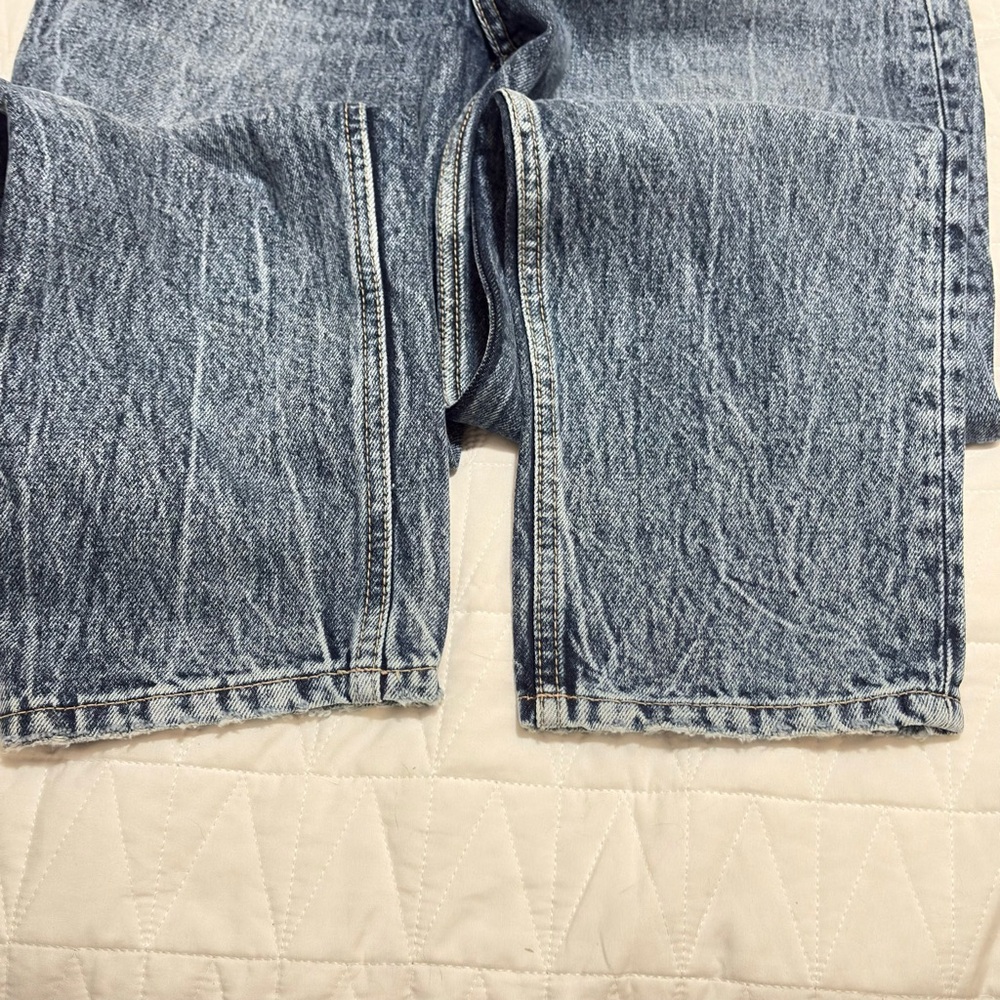 Zara Blue Boyfriend Jeans - Picture 6 of 8